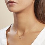 Pendentif Eudocie Coeur Mat Et Brillant Or Jaune - Pendentifs Famille | Marc Orian