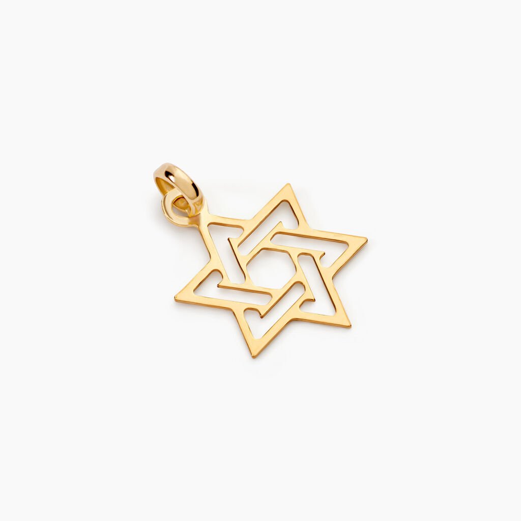 Pendentif Faigel Or Jaune - Pendentifs Famille | Marc Orian