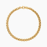 Bracelet Jany Argent Dor&eacute; A L'Or 750/1000 - Bracelets cha&icirc;nes Femme | Marc Orian