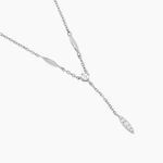 Collier Bormana Argent Blanc Oxyde De Zirconium - Colliers avec pierres Femme | Marc Orian