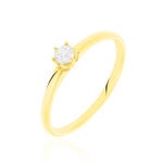 Bague Solitaire Shannel Or Jaune Diamant - Solitaires Femme | Marc Orian
