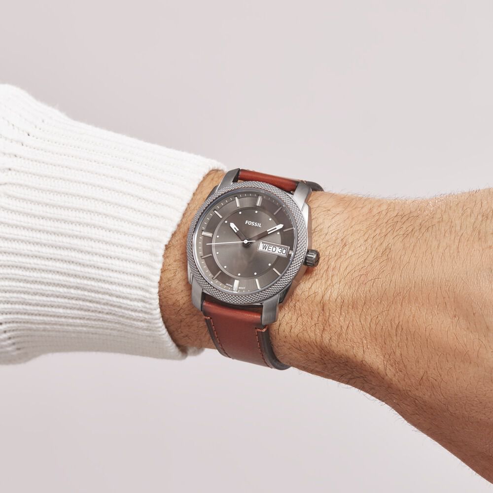 Montre Fossil Machine Gris - Montres étanches Homme | Marc Orian