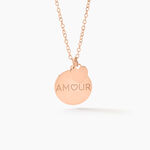 Collier Eternelle Argent Rose - Colliers fantaisie Femme | Marc Orian