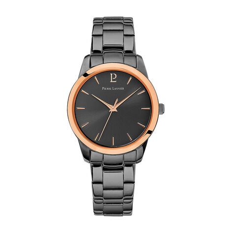 Montre Pierre Lannier Roxane Gris - Montres classiques Femme | Marc Orian