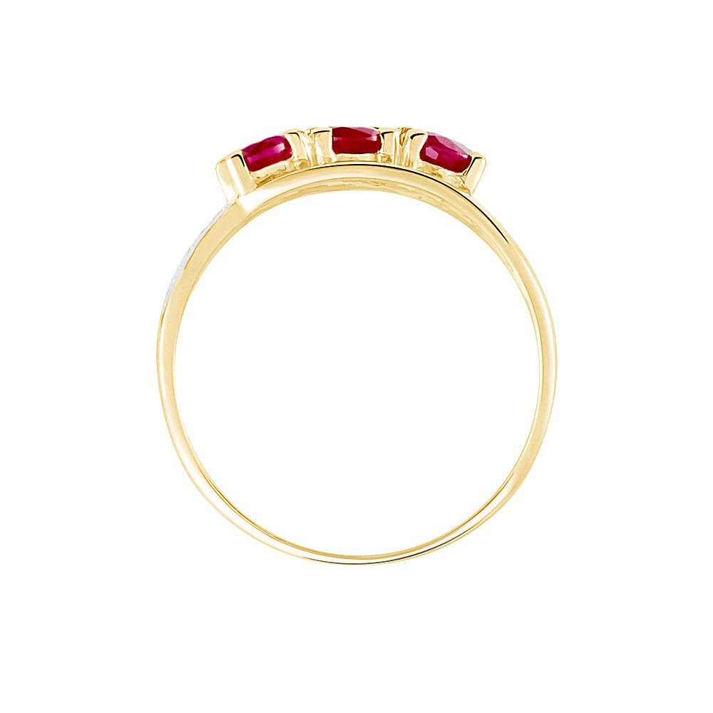Bague Aurora Or Jaune Rubis - Bagues vintage Femme | Marc Orian