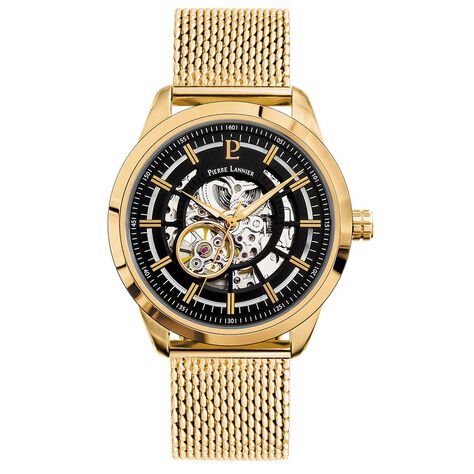 Montre Pierre Lannier Automatique Noir - Montres automatiques Homme | Marc Orian