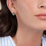 Boucles D'oreilles Puces Baroque Or Jaune Perle De Culture De Tahiti - Puces Femme | Marc Orian