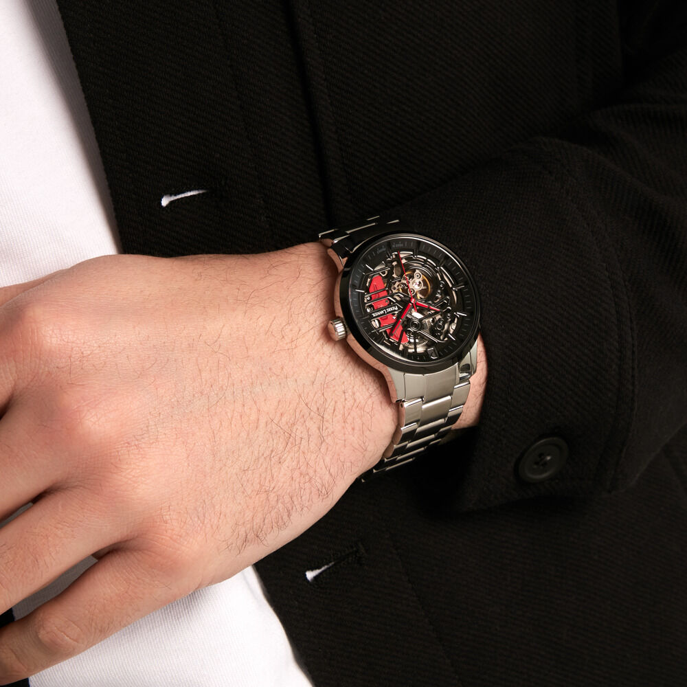 Montre Pierre Lannier Paddock Noir - Montres automatiques Homme | Marc Orian