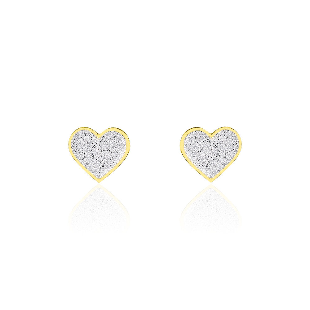 Boucles D'oreilles Puces Marta Or Jaune - Puces Femme | Marc Orian