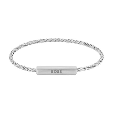 Bracelet Boss Alek Acier Blanc - Bracelets cha&icirc;nes Homme | Marc Orian