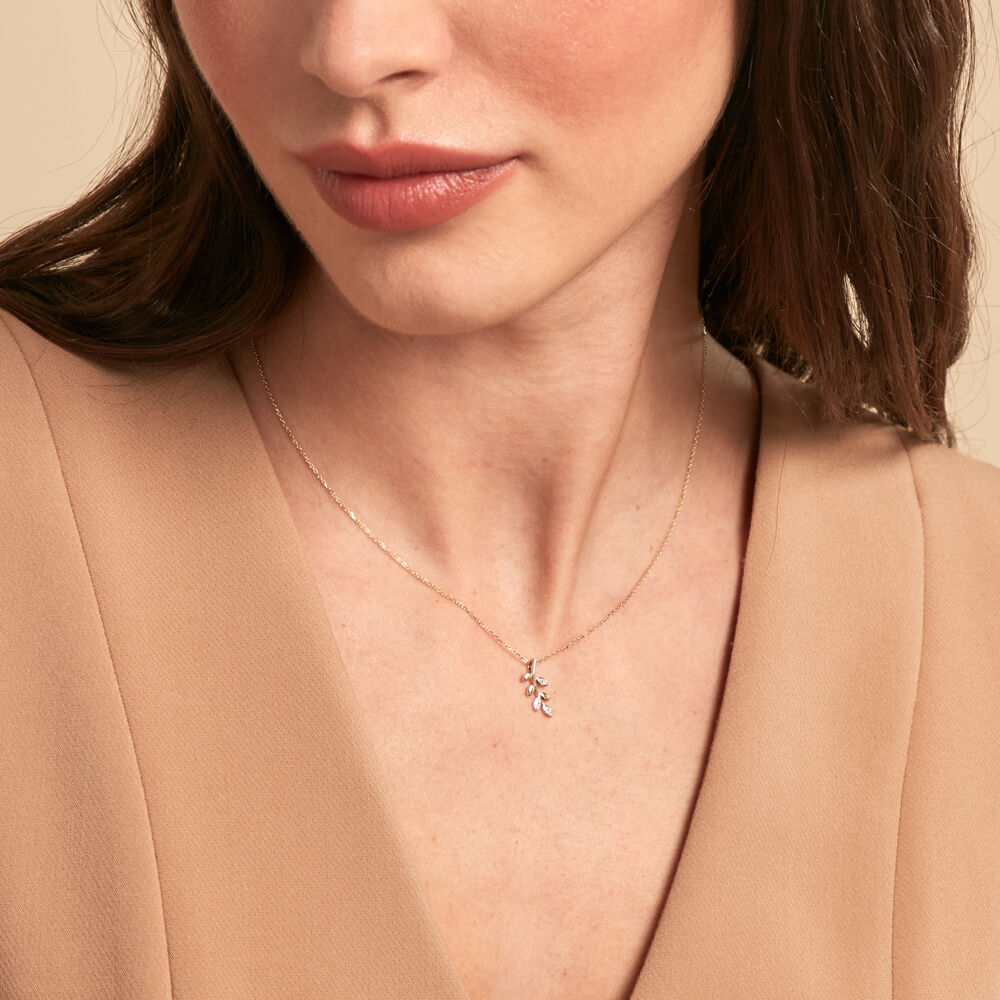 Collier Palmiro Or Jaune Diamant -  Femme | Marc Orian