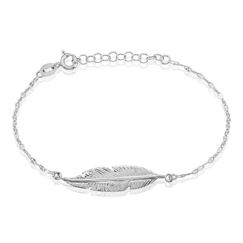 Bracelet Argent Blanc Jubba - Bracelets chaînes Femme | Marc Orian