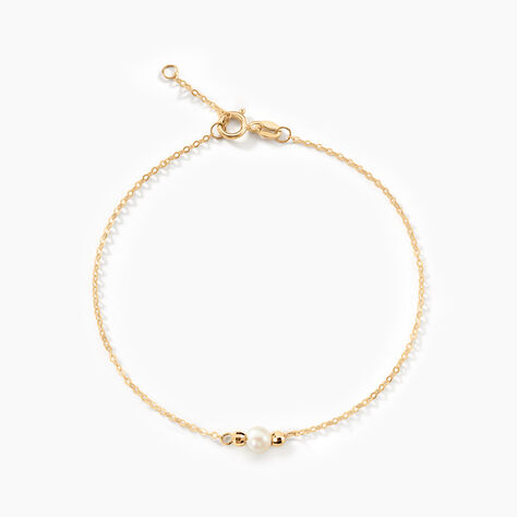 Bracelet Laetizia Or Jaune Perle De Culture - Bracelets chaînes Femme | Marc Orian
