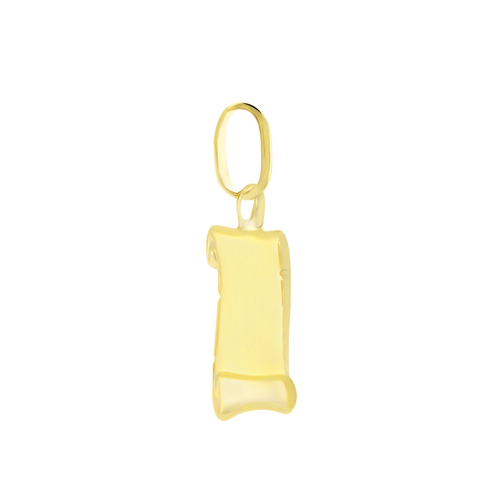 Pendentif Lamie Zodiaque Parchemin Or Jaune - Bijoux personnalisés Famille | Marc Orian