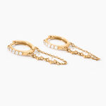 Cr&eacute;oles Marisol Plaqu&eacute; Or Jaune Oxyde De Zirconium - Cr&eacute;oles Femme | Marc Orian