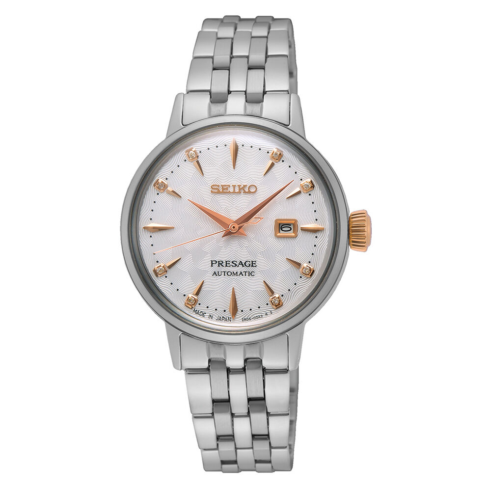 Montre Seiko Presage Cocktail Rose - Montres automatiques Femme | Marc Orian