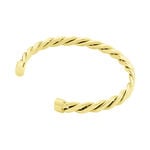 Bracelet Jonc Acier Dore Alexandru - Bracelets joncs Femme | Marc Orian