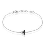 Bracelet Maelys Argent Blanc Oxyde De Zirconium - Bracelets fantaisie Femme | Marc Orian