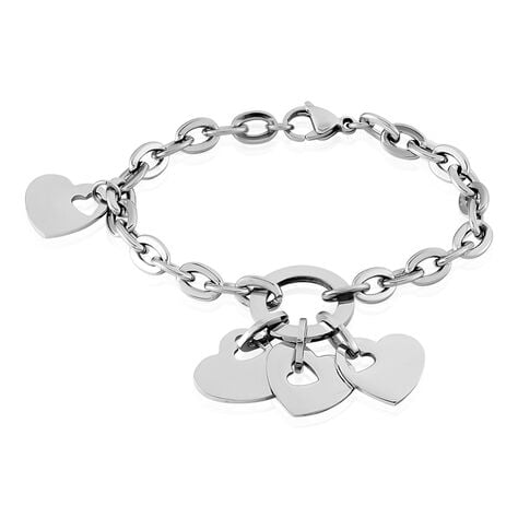 Bracelet Beleanne Acier Blanc - Bracelets chaînes Femme | Marc Orian