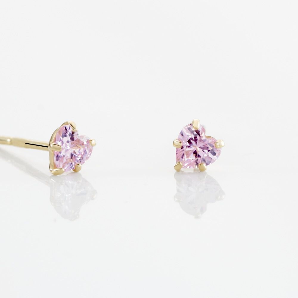 Boucles D'oreilles Puces Daria Or Jaune Oxyde - Puces Femme | Marc Orian