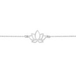 Bracelet Raia Argent Blanc - Bracelets fantaisie Femme | Marc Orian