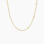 Collier Alma Acier Jaune Cristal - Colliers avec pierres Femme | Marc Orian