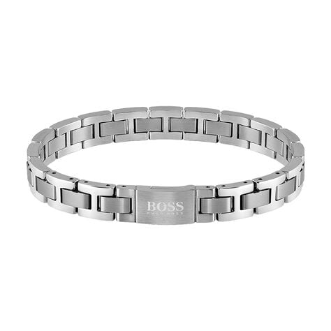 Bracelet Boss Links Essentials Acier Blanc - Bracelets chaînes Homme | Marc Orian