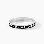 Bague Ilyan Argent Blanc - Bagues Homme | Marc Orian