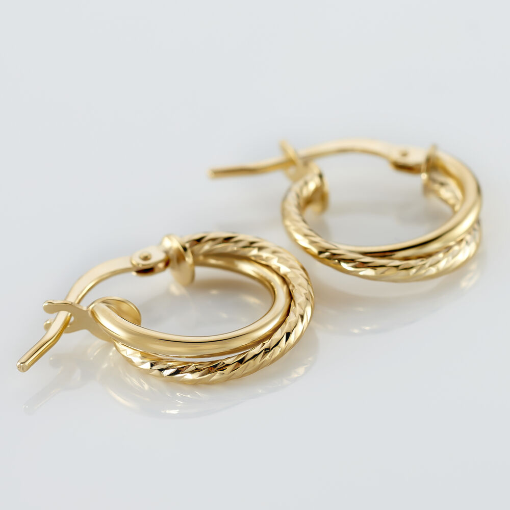 Cr&eacute;oles Maelia Or Jaune - Cr&eacute;oles Femme | Marc Orian