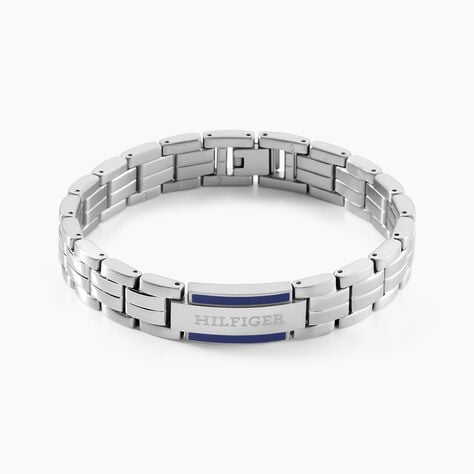 Bracelet Tommy Hilfiger Parker Acier Blanc - Bracelets cha&icirc;nes Homme | Marc Orian