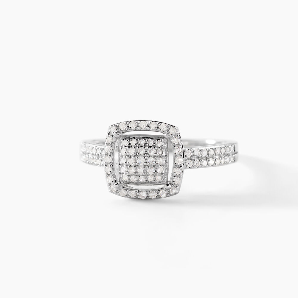 Bague Or Blanc Zuzana Diamants - Parures de mariage Femme | Marc Orian