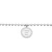 Bracelet Shamsi Argent Blanc - Bracelets Medailles Femme | Marc Orian