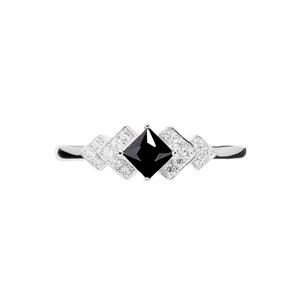 Bague Maymana Argent Blanc Oxyde De Zirconium - Solitaires Femme | Marc Orian