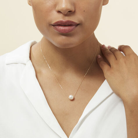 Collier Sissy Or Jaune Perle De Culture - Parure de mariage Femme | Marc Orian