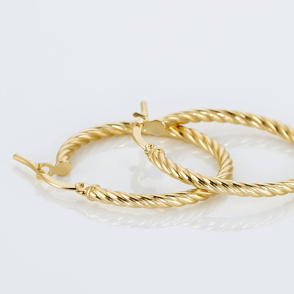 Cr&eacute;oles Bartimee Or Jaune - Cr&eacute;oles Femme | Marc Orian