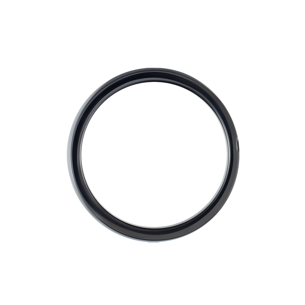 Bague Phebus Him Clyde Acier Noir - Bagues Homme | Marc Orian