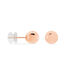 Boucles D'oreilles Puces Fidelia Boule Or Rose - Puces Femme | Marc Orian