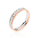 Alliance Hermanne Or Bicolore - Alliances duo Unisex | Marc Orian