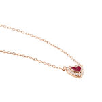 Collier Argent Rose Astor Oxydes De Zirconium - Colliers avec pierres Femme | Marc Orian