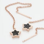 Boucles D'oreilles Pendantes Kathalyne Argent Rose Oxyde De Zirconium - Pendantes Femme | Marc Orian