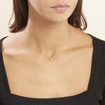 Collier Elfa Or Blanc Diamant - Colliers avec pierres Femme | Marc Orian