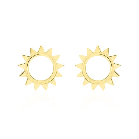 Boucles D'oreilles Puces Louki Or Jaune - Puces Femme | Marc Orian