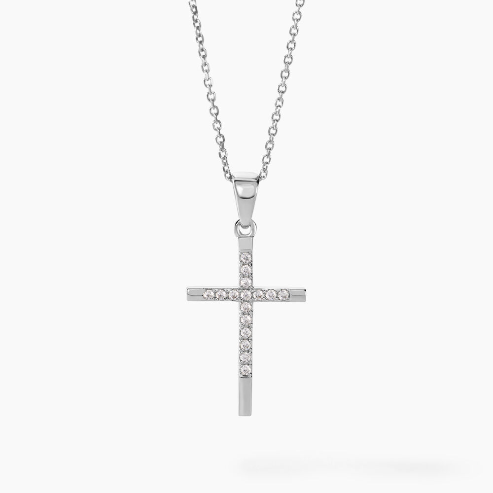 Collier Chirsta Argent Blanc Oxyde De Zirconium - Colliers avec pierres Femme | Marc Orian