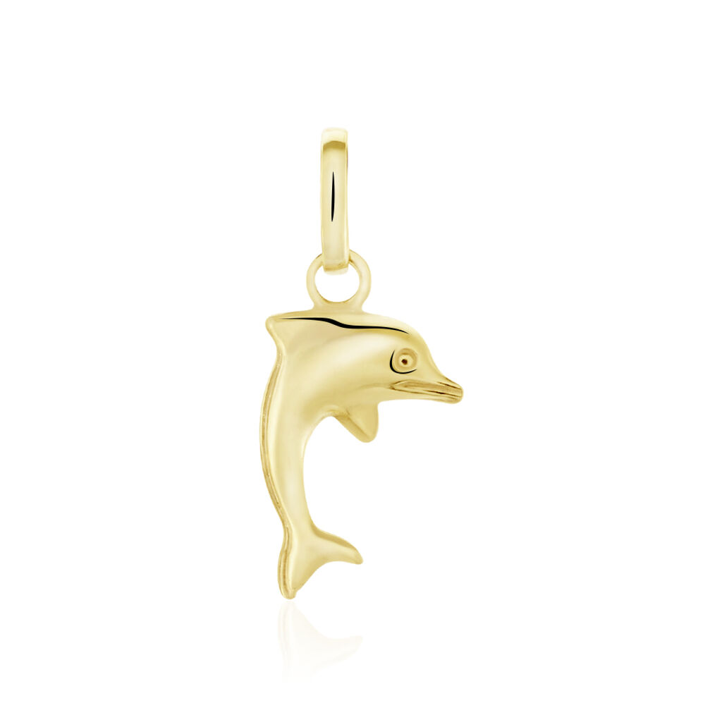 Pendentif Haizia Dauphin Or Jaune - Pendentifs Famille | Marc Orian