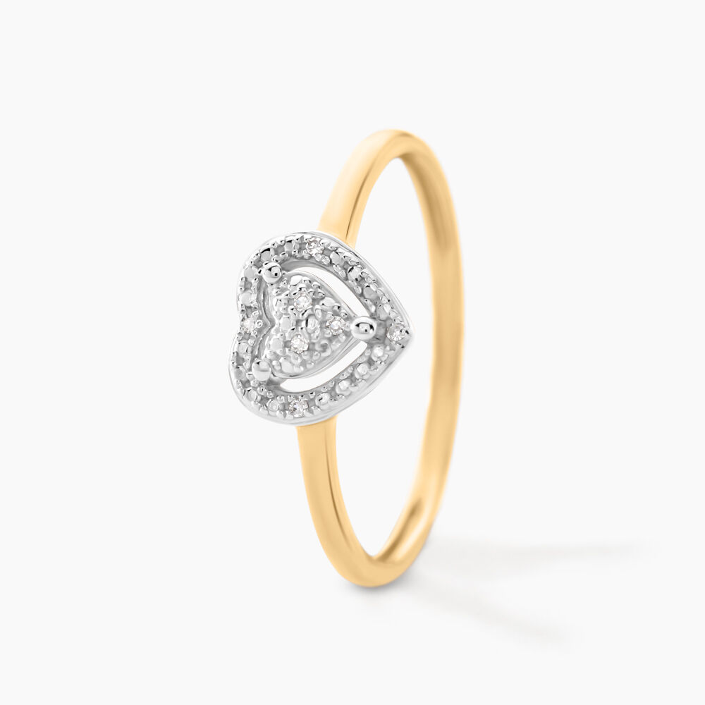 Bague Catrin Or Jaune Diamant - Bagues pierres précieuses Femme | Marc Orian