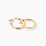 Cr&eacute;oles Verania Argent Dor&eacute; A L'Or 750/1000 - Cr&eacute;oles Femme | Marc Orian