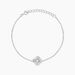 Bracelet Anasthase Argent Blanc Oxyde De Zirconium - Bracelets fantaisie Femme | Marc Orian