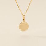 Pendentif Romey Or Jaune - Bijoux personnalis&eacute;s Famille | Marc Orian