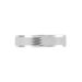 Alliance Hermence Ruban Plat Argent Blanc - Alliances Famille | Marc Orian