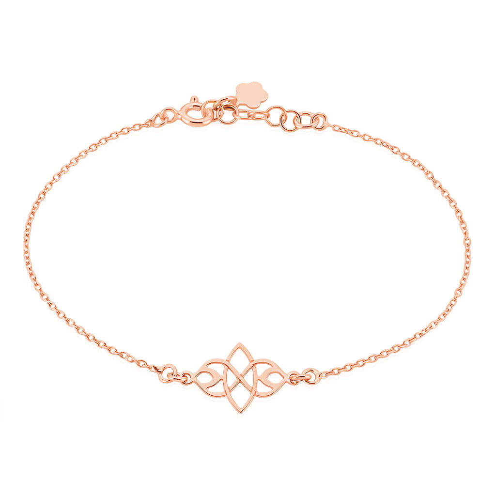 Bracelet Maharaja Argent Rose - Bracelets chaînes Femme | Marc Orian